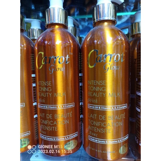 Carrot Glow Intensive Toning Beauty Milk