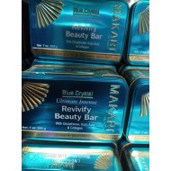 Makari Blue Crystal Ultimate Intense Beauty Bar WIth Glutathione Kojic Acid & Collagen