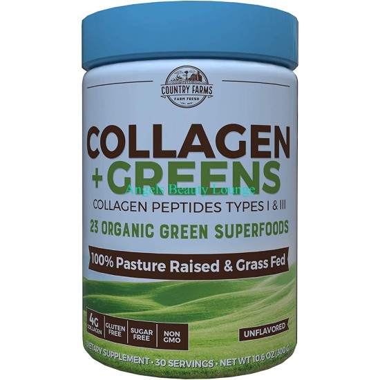 COUNTRY FARMS COLLAGEN + GREENS DIETARY SUPPLEMENT