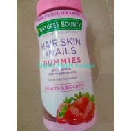 NATURES BOUNTY OPTIMAL SOLUTION-HAIR,NAIL ANS SKIN GUMMIES